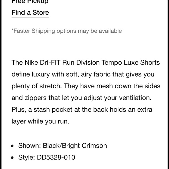 MWT Nike Dri-FIT Run Division Tempo Luxe
Women's Running Shorts - Picture 8 of 8